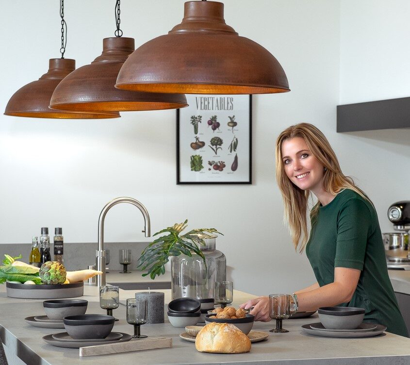 Marije Develing in de keuken