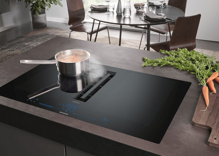 Siemens kookplaat met afzuiging