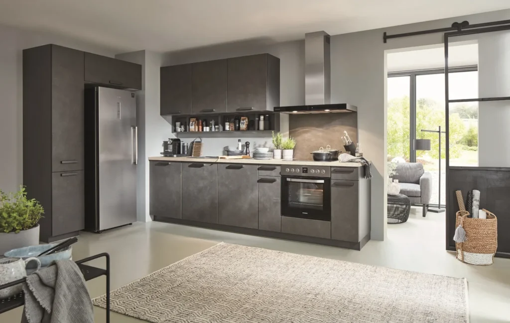 Betonlook keuken van Vivari Keukens