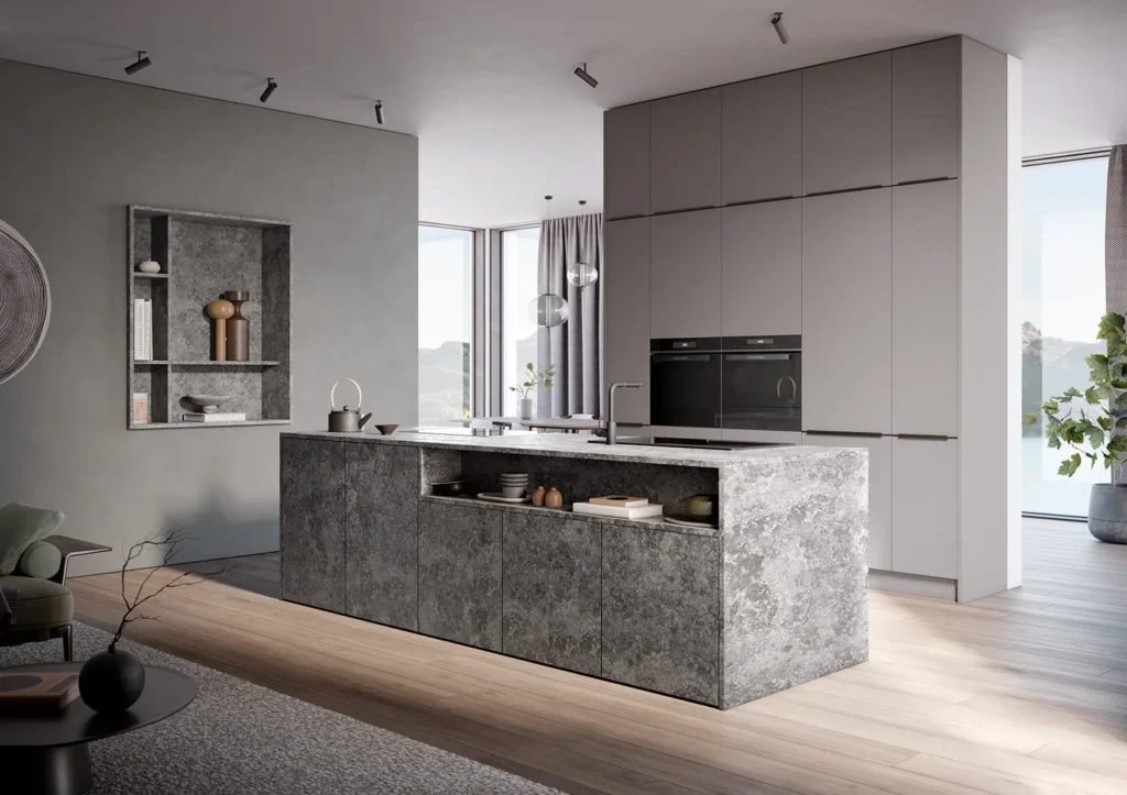 Open keuken van Häcker Küchen