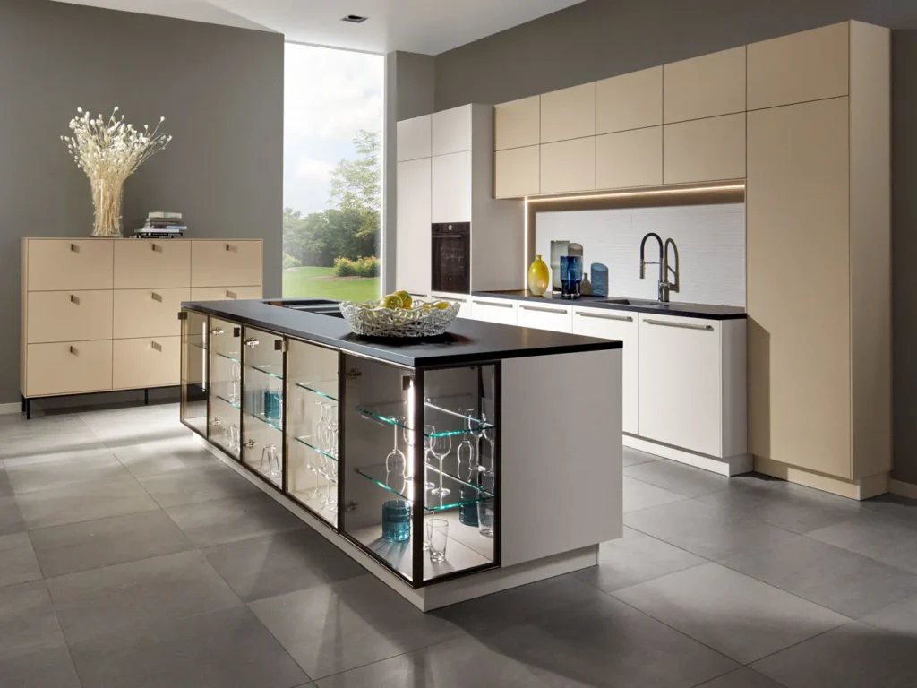 Keuken met eiland van Pronorm