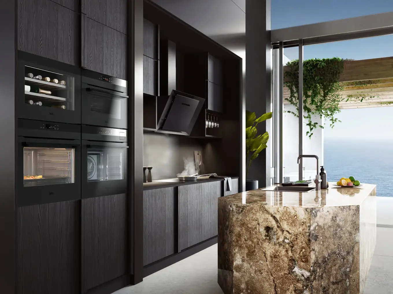 Keukens met kookeiland