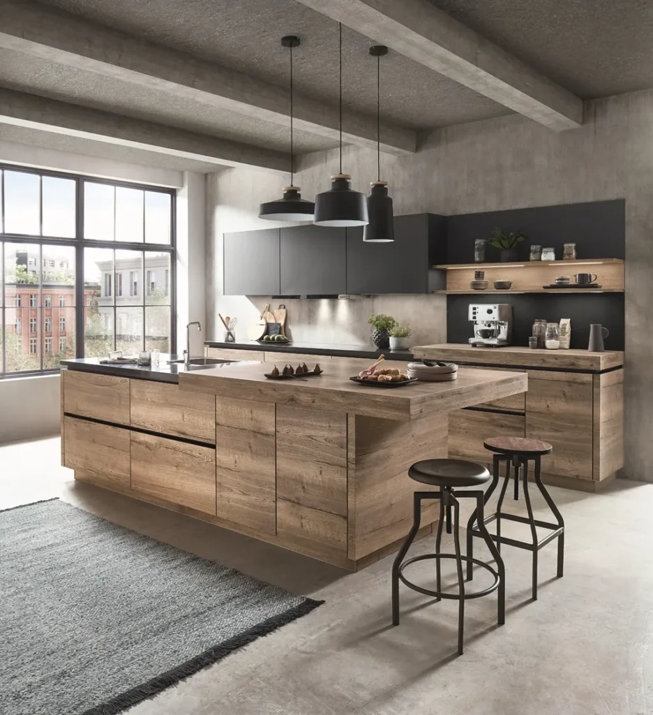 Grote open keuken van Vivari Keukens