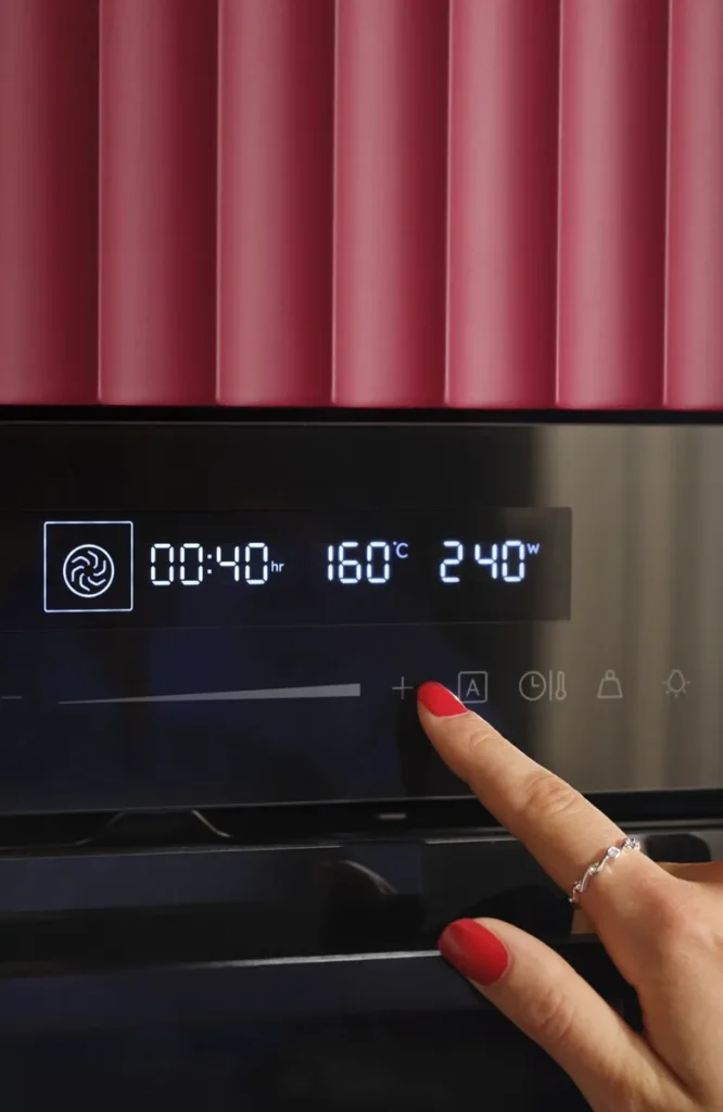 AEG OK8NW00MB display bediening