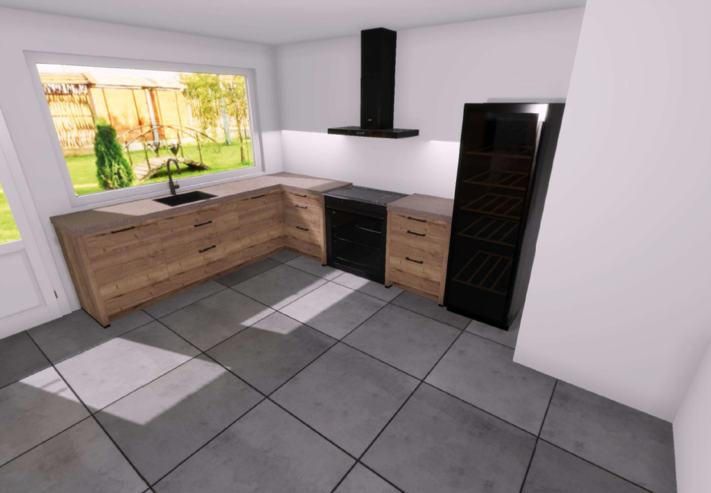 3D Tekening Egmond aan Zee