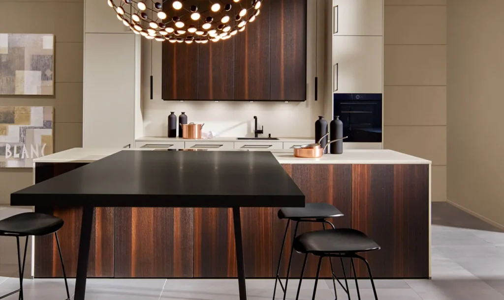 Plafondlamp boven kookeiland