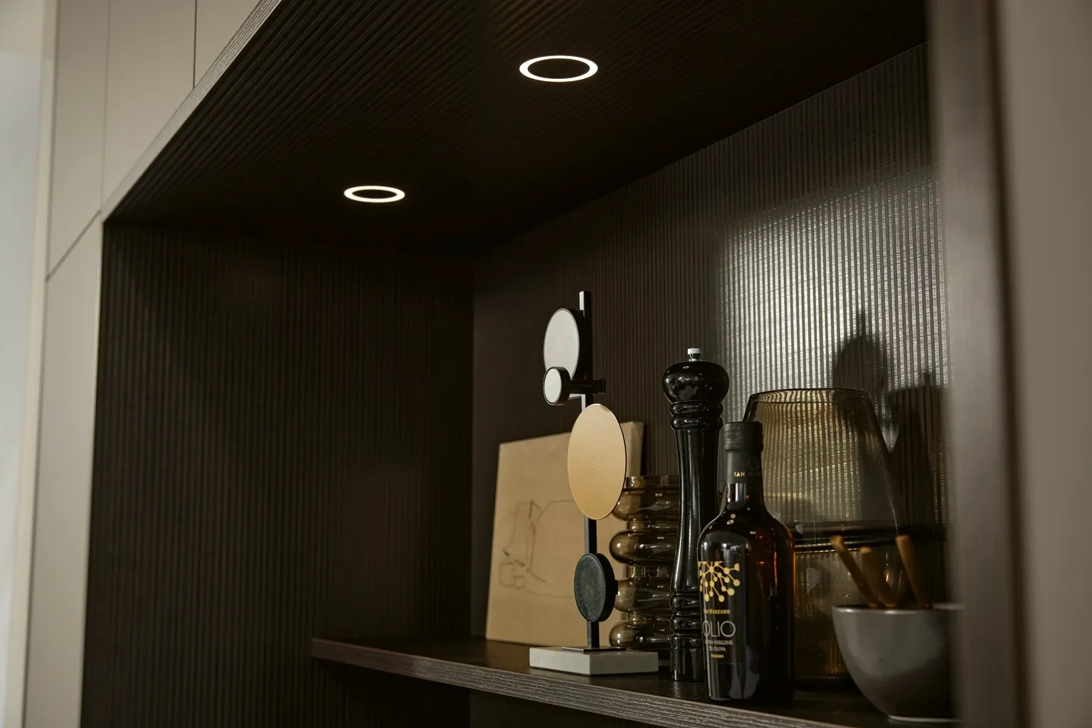 Verlichting in de keuken van Logic Kitchen