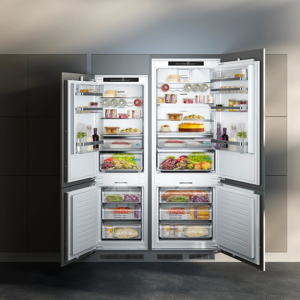 Koelkast met vriezer Siemens